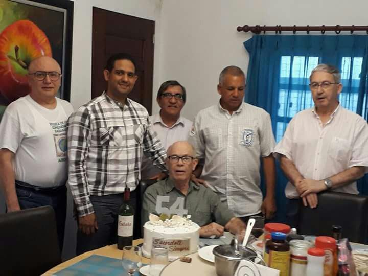 Padre Jesús María Tejada 54 años en el Sacerdocio