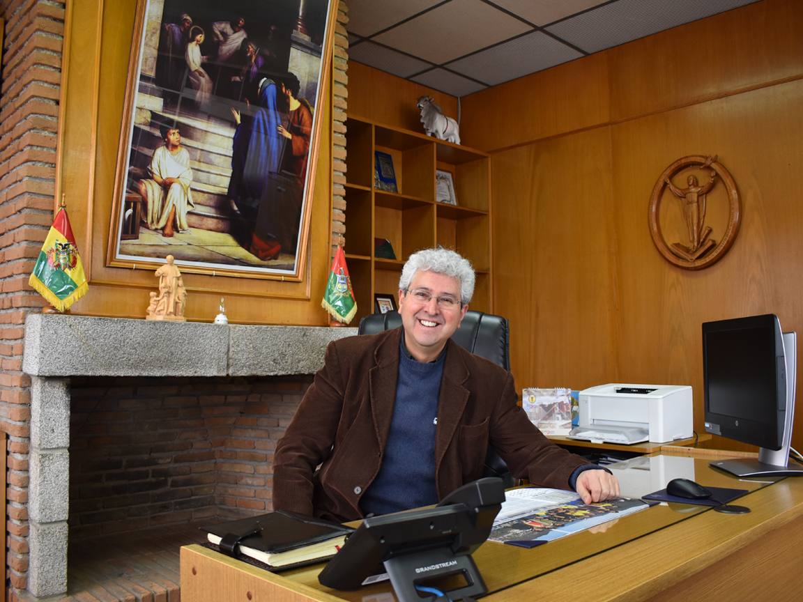 El Inspector de Bolivia, el padre Juan Pablo Zabala, reposa en paz